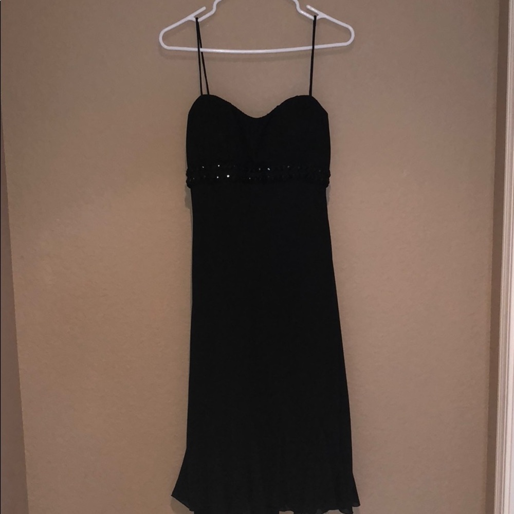BLACK MIDI FORMAL DRESS